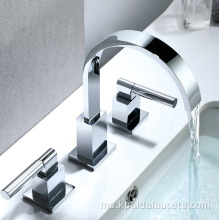 Torneira Banheiro Banheiro Luxury Chrome Banheiro Tap